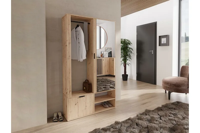 Rosehall Highboard Brown - Säilytys - Kaappi - Säilytyskaappi