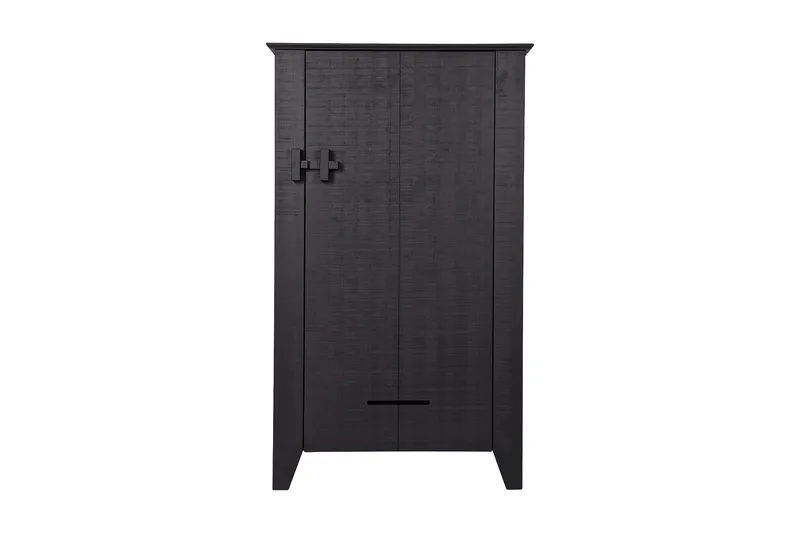 Säilytyskaappi Amitra 85 cm, Musta Mänty