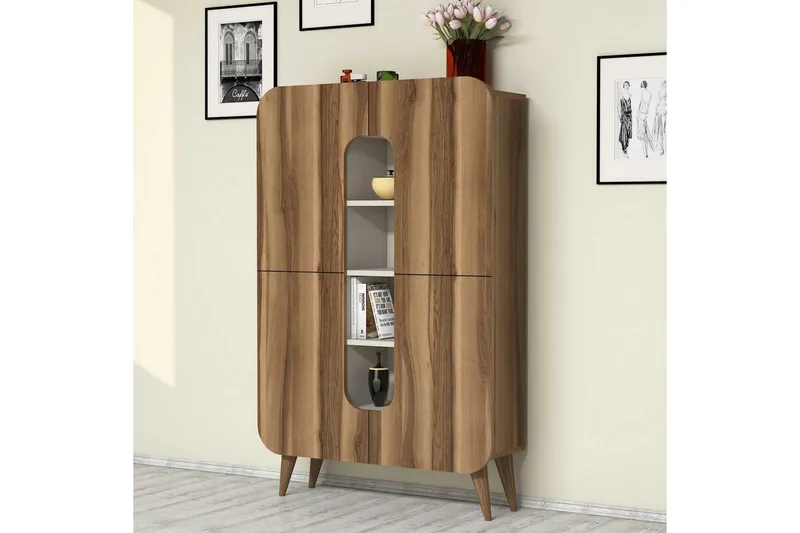 Säilytyskaappi Amtorp 108 cm - Ruskea - Säilytys - Kaappi - Säilytyskaappi