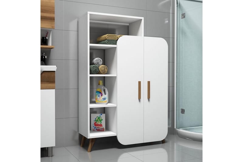 Säilytyskaappi Amtorp 90 cm - Valkoinen - Säilytys - Kaappi - Säilytyskaappi