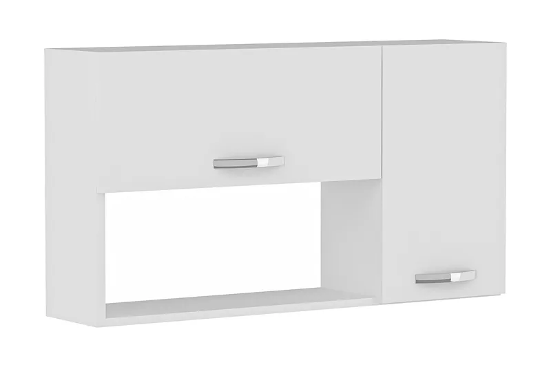 Säilytyskaappi Augustave 90 cm, Valkoinen