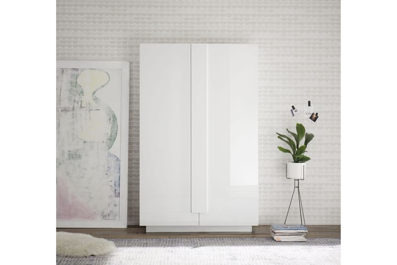 Säilytyskaappi Bertio 193 cm - Valkoinen - Säilytys - Kaappi - Säilytyskaappi