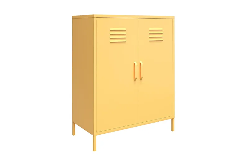 Säilytyskaappi Cache 80x40 cm Keltainen, Novogratz