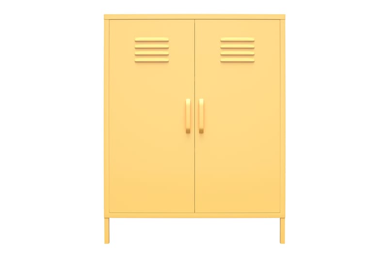 Säilytyskaappi Cache 80x40 cm Keltainen - Novogratz - Säilytys - Kaappi - Säilytyskaappi
