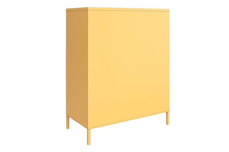 Säilytyskaappi Cache 80x40 cm Keltainen - Novogratz - Säilytys - Kaappi - Säilytyskaappi