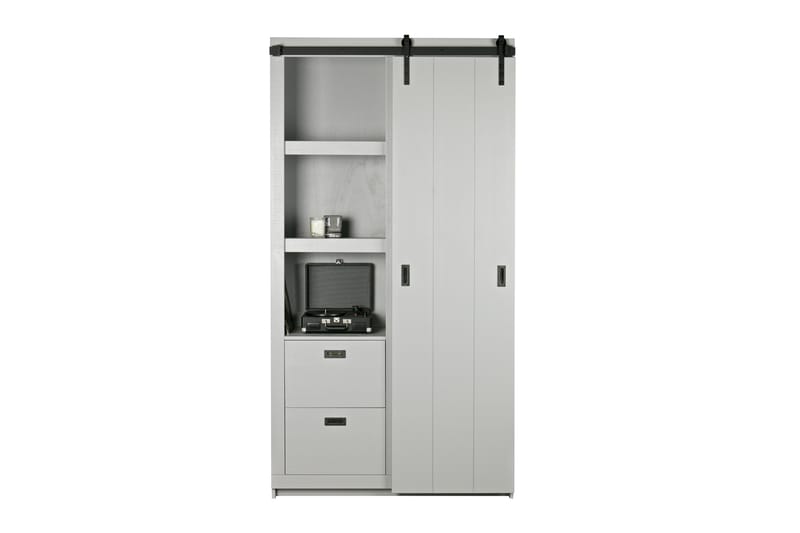 Säilytyskaappi Celiette 122 cm - Betoninharmaa - Säilytys - Kaappi - Säilytyskaappi