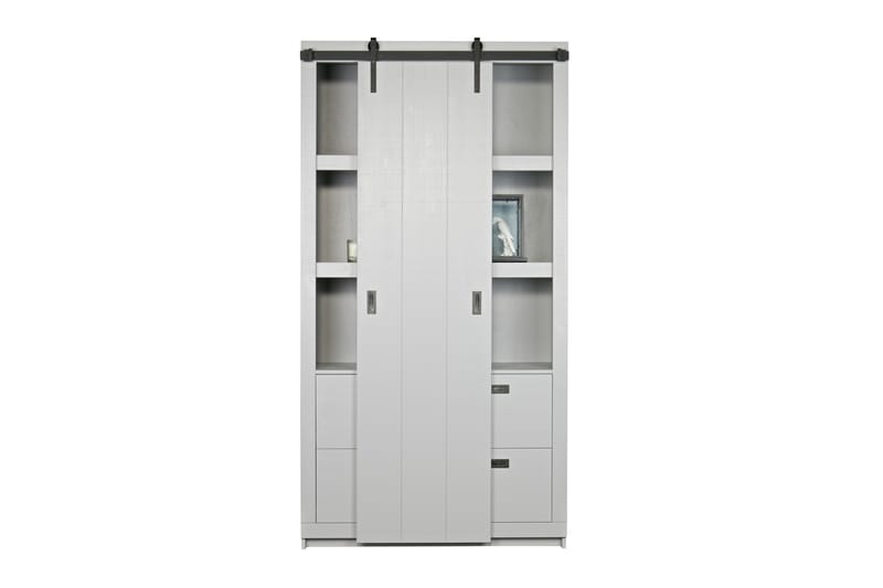 Säilytyskaappi Celiette 122 cm - Betoninharmaa - Säilytys - Kaappi - Säilytyskaappi