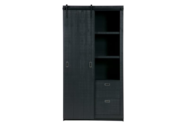 Säilytyskaappi Celiette 122 cm - Musta Mänty - Säilytys - Kaappi - Säilytyskaappi