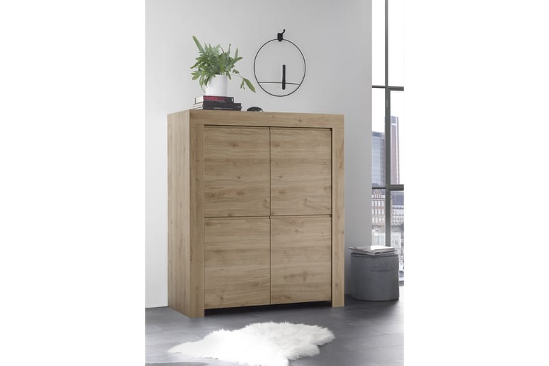 Säilytyskaappi Firenze 110 cm - Ruskea - Säilytys - Kaappi - Säilytyskaappi
