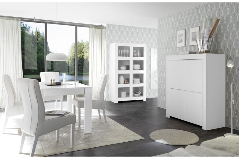 Säilytyskaappi Firenze 110 cm - Valkoinen - Säilytys - Kaappi - Säilytyskaappi