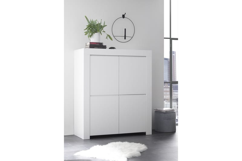 Säilytyskaappi Firenze 110 cm - Valkoinen - Säilytys - Kaappi - Säilytyskaappi
