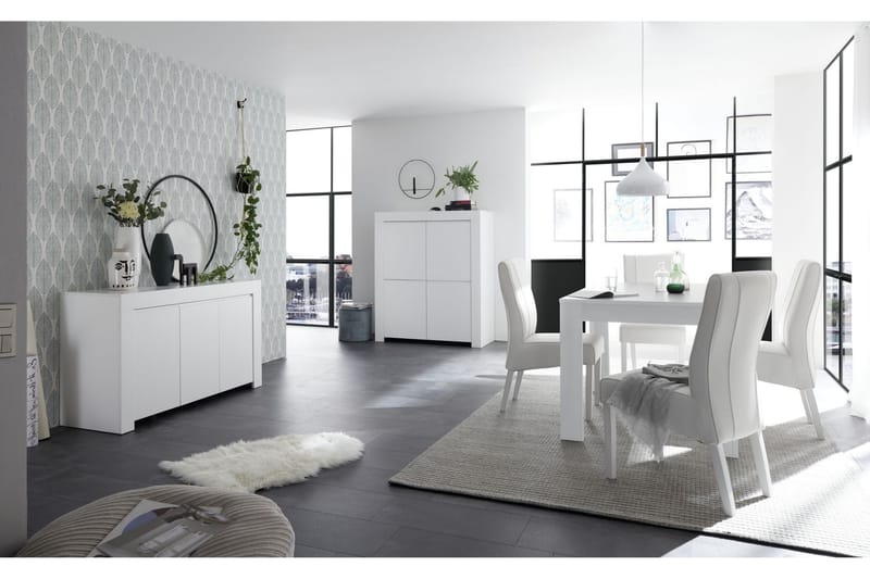Säilytyskaappi Firenze 110 cm - Valkoinen - Säilytys - Kaappi - Säilytyskaappi