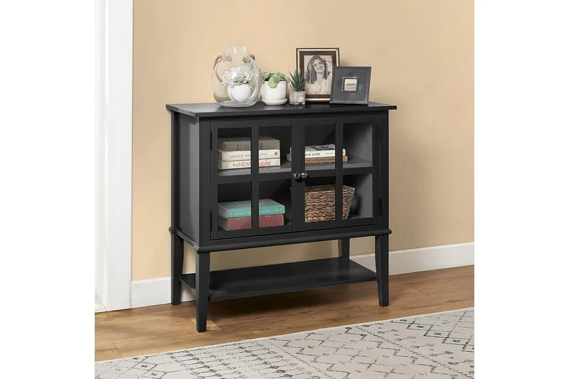 Säilytyskaappi Franklin 80x40 cm Musta - Dorel Home - Säilytys - Kaappi - Säilytyskaappi