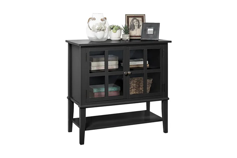 Säilytyskaappi Franklin 80x40 cm Musta - Dorel Home - Säilytys - Kaappi - Säilytyskaappi