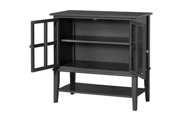 Säilytyskaappi Franklin 80x40 cm Musta - Dorel Home - Säilytys - Kaappi - Säilytyskaappi