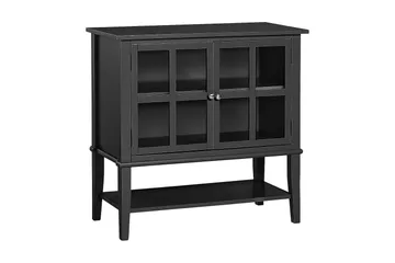 Säilytyskaappi Franklin 80x40 cm Musta - Dorel Home - Säilytys - Kaappi - Säilytyskaappi