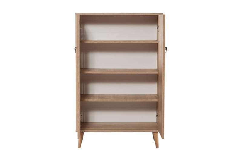 Säilytyskaappi Gillberga 80 cm - Ruskea/Tammi/Beige - Säilytys - Kaappi - Säilytyskaappi