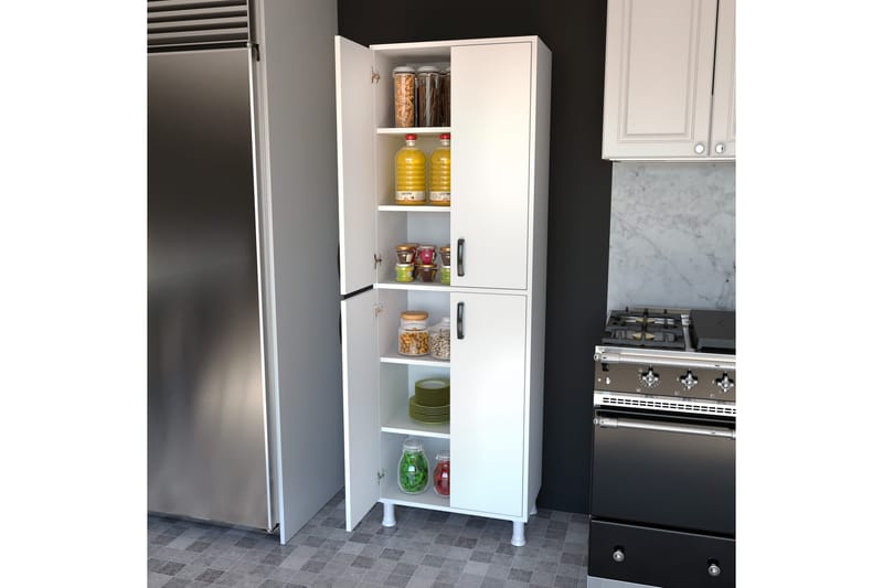 Säilytyskaappi Gunnilvallen - Valkoinen - Säilytys - Kaappi - Säilytyskaappi