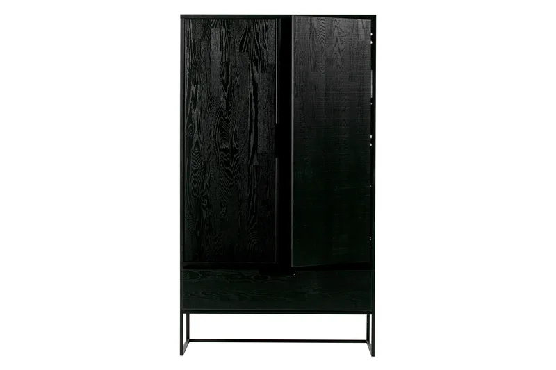 Säilytyskaappi Iria 85 cm - Musta Tammi - Säilytys - Kaappi - Säilytyskaappi