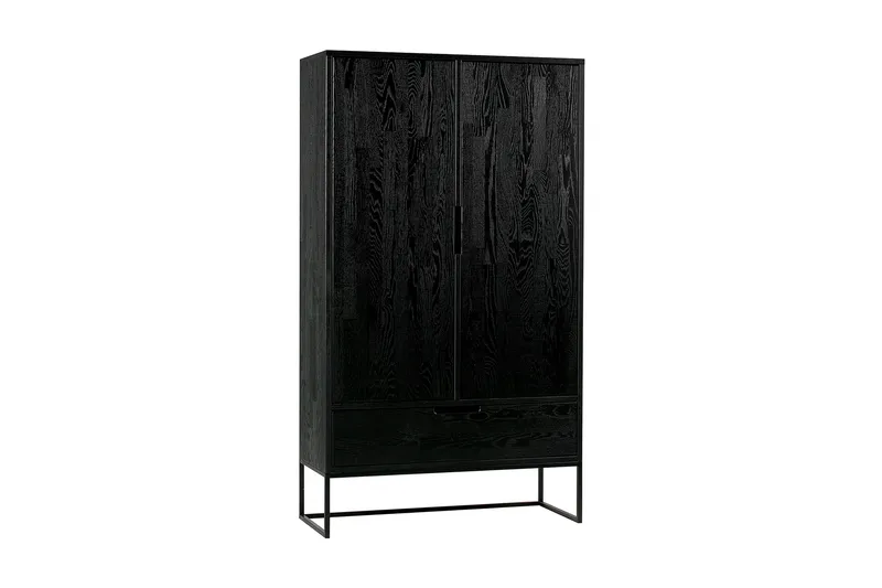 Säilytyskaappi Iria 85 cm, Musta Tammi