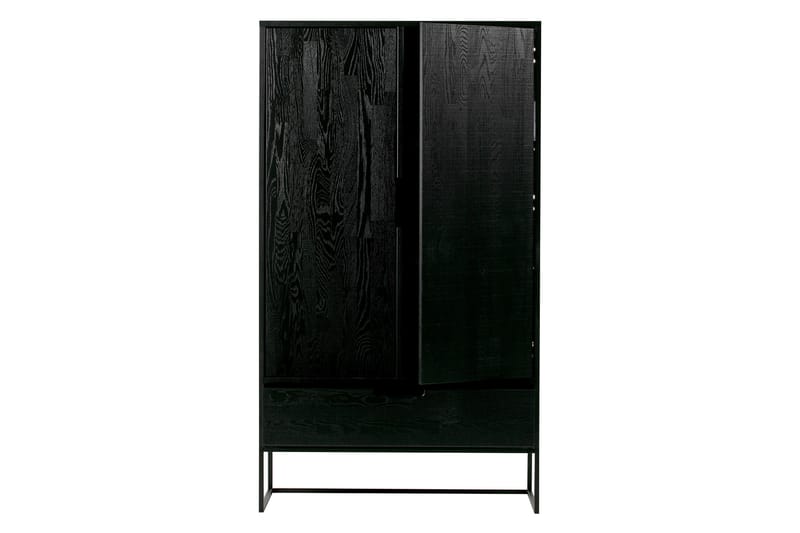 Säilytyskaappi Iria 85 cm - Musta Tammi - Säilytys - Kaappi - Säilytyskaappi