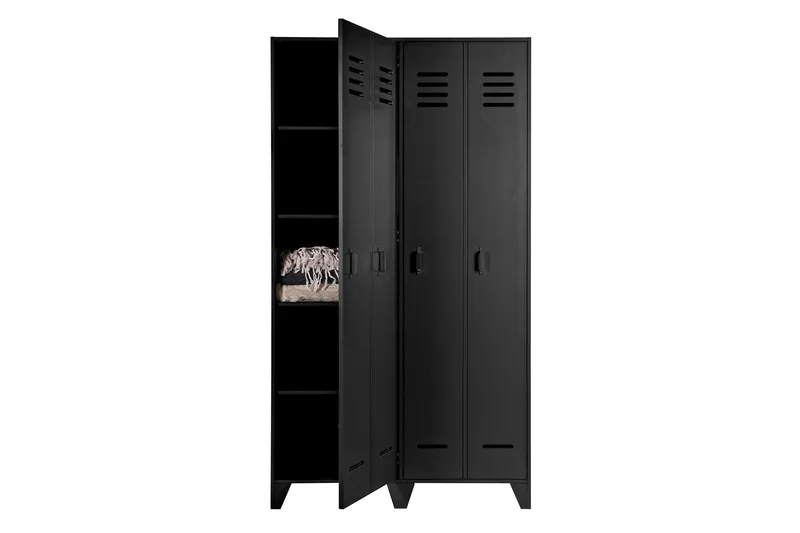 Säilytyskaappi Irnerius 40x103 cm - Musta - Säilytys - Kaappi - Säilytyskaappi