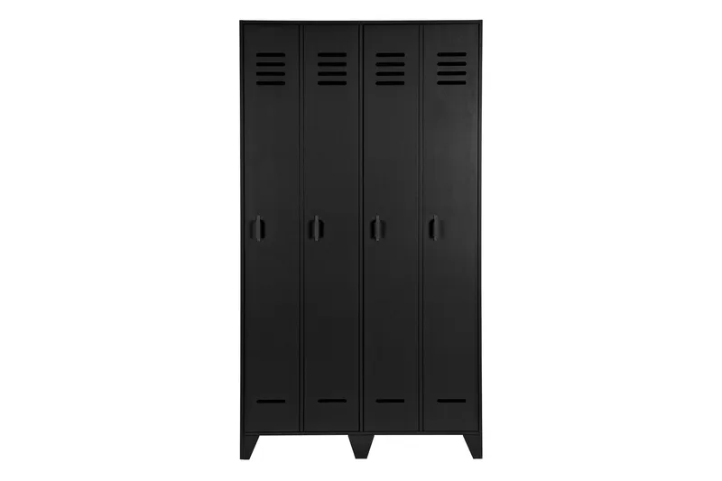 Säilytyskaappi Irnerius 40x103 cm - Musta - Säilytys - Kaappi - Säilytyskaappi