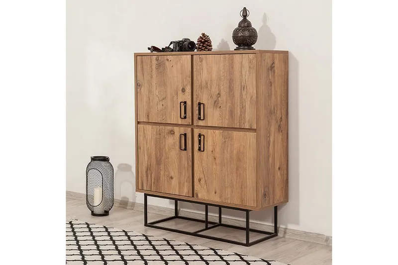 Säilytyskaappi Masako 4 ovea - Säilytys - Kaappi - Säilytyskaappi