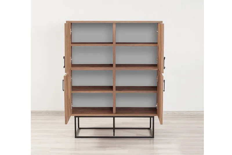 Säilytyskaappi Masako 4 ovea - Säilytys - Kaappi - Säilytyskaappi