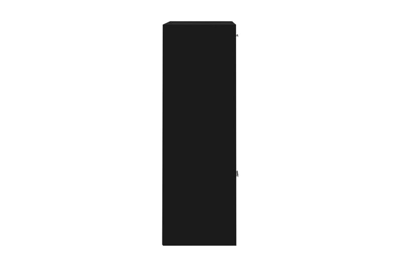 Säilytyskaappi musta 60x29,5x90 cm lastulevy - Musta - Säilytys - Kaappi - Säilytyskaappi
