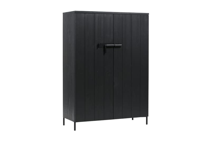 Säilytyskaappi Shamus 100 cm - Musta Mänty - Säilytys - Kaappi - Säilytyskaappi