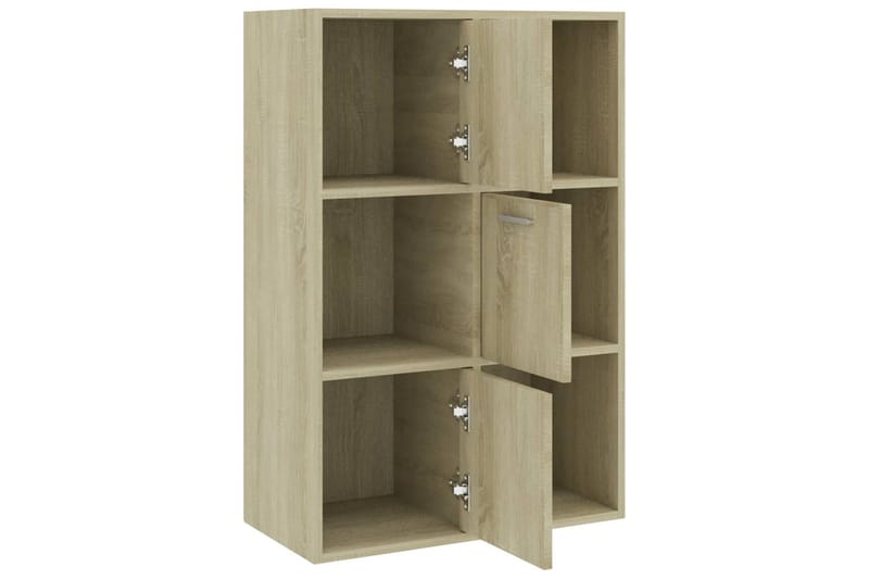 Säilytyskaappi Sonoma-tammi 60x29,5x90 cm lastulevy - Ruskea - Säilytys - Kaappi - Säilytyskaappi