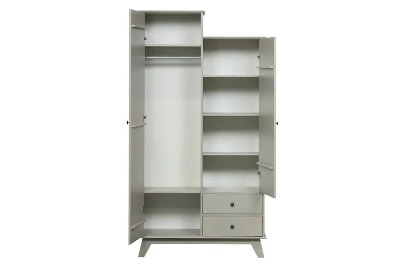 Säilytyskaappi Southwick 98x190 cm - Luonnonvalkoinen - Säilytys - Kaappi - Säilytyskaappi