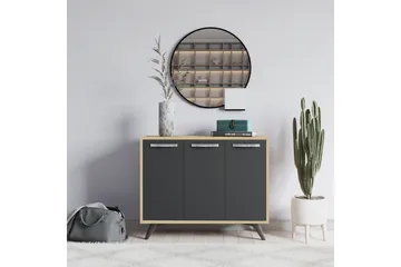 Säilytyskaappi Urgby 100x82 cm - Ruskea - Säilytys - Kaappi - Säilytyskaappi