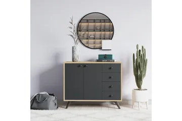 Säilytyskaappi Urgby 100x82 cm - Ruskea - Säilytys - Kaappi - Säilytyskaappi