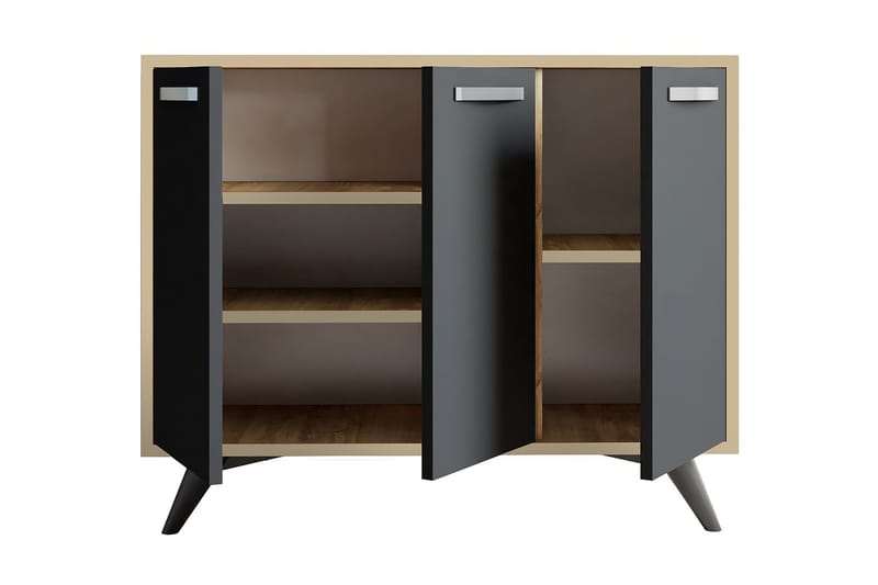 Säilytyskaappi Urgby 100x82 cm - Ruskea - Säilytys - Kaappi - Säilytyskaappi