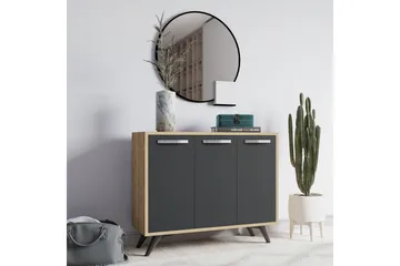 Säilytyskaappi Urgby 100x82 cm - Ruskea - Säilytys - Kaappi - Säilytyskaappi