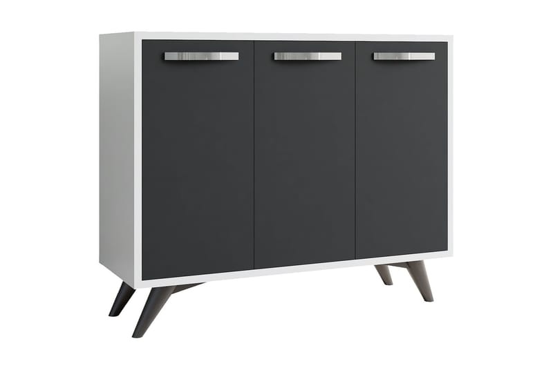 Säilytyskaappi Urgby 100x82 cm, Valkoinen