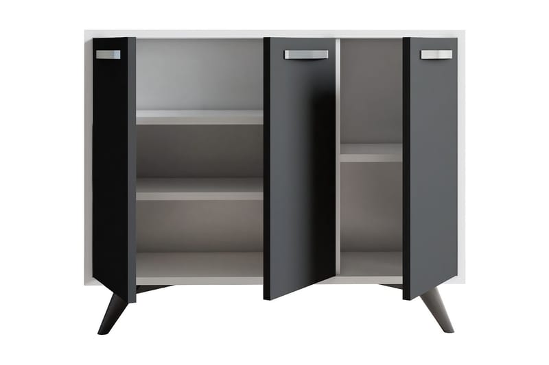 Säilytyskaappi Urgby 100x82 cm - Valkoinen - Säilytys - Kaappi - Säilytyskaappi