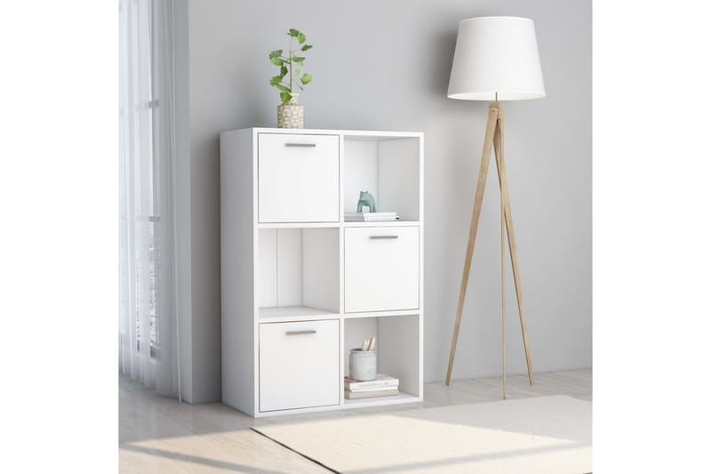 Säilytyskaappi valkoinen 60x29,5x90 cm lastulevy - Valkoinen - Säilytys - Kaappi - Säilytyskaappi