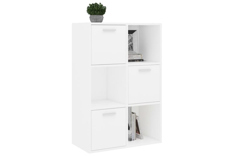Säilytyskaappi valkoinen 60x29,5x90 cm lastulevy - Valkoinen - Säilytys - Kaappi - Säilytyskaappi