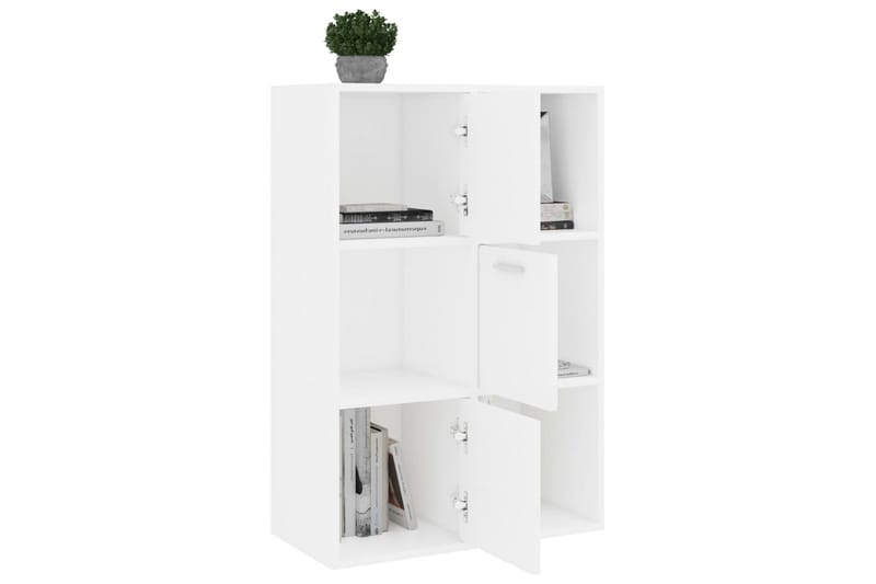 Säilytyskaappi valkoinen 60x29,5x90 cm lastulevy - Valkoinen - Säilytys - Kaappi - Säilytyskaappi