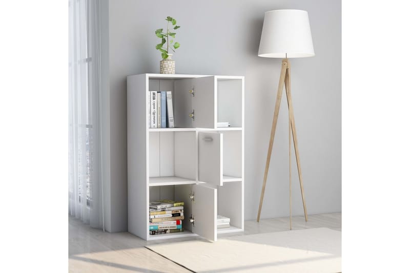 Säilytyskaappi valkoinen 60x29,5x90 cm lastulevy - Valkoinen - Säilytys - Kaappi - Säilytyskaappi