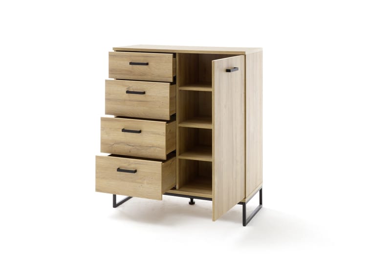 Säilytyskaappi Wimm - Puu/Luonnonväri - Säilytys - Kaappi - Säilytyskaappi