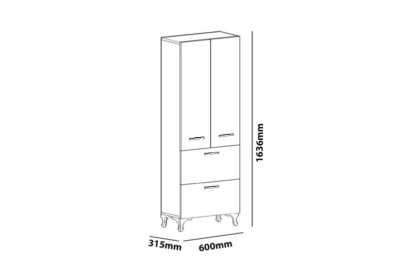 Säilytyskaappi Pangler - Säilytys - Kaappi - Säilytyskaappi