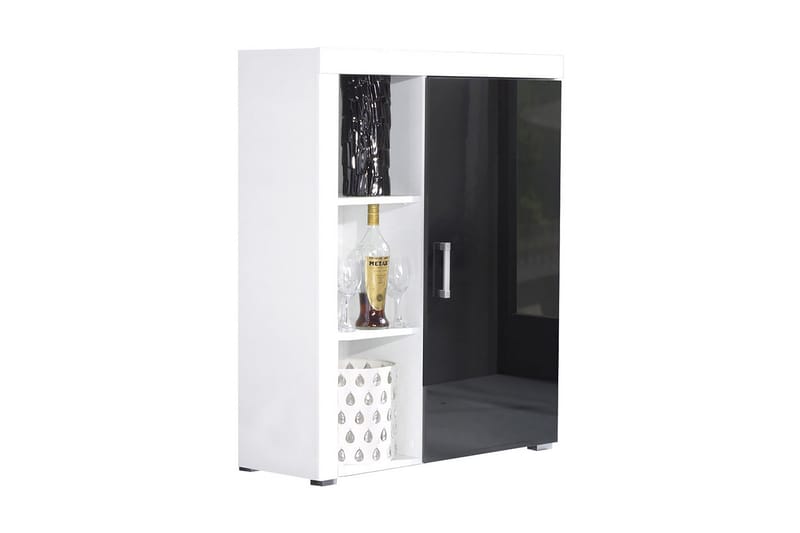 Samba Förvaringsskåp 90x35x114 cm Black - Säilytys - Kaappi - Säilytyskaappi