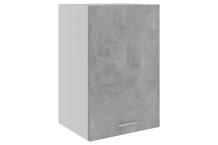 Seinäkaappi betoninharmaa 39,5x31x60 cm lastulevy - Harmaa - Keittiökaappi - Säilytyskaappi