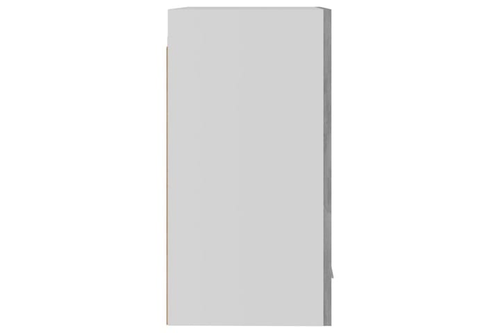 Seinäkaappi betoninharmaa 39,5x31x60 cm lastulevy - Harmaa - Keittiökaappi - Säilytyskaappi