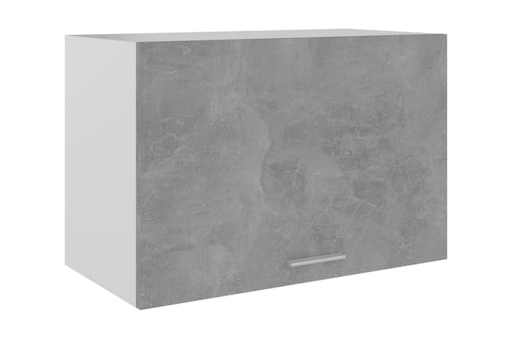 Seinäkaappi betoninharmaa 60x31x40 cm lastulevy - Harmaa - Keittiökaappi - Säilytyskaappi
