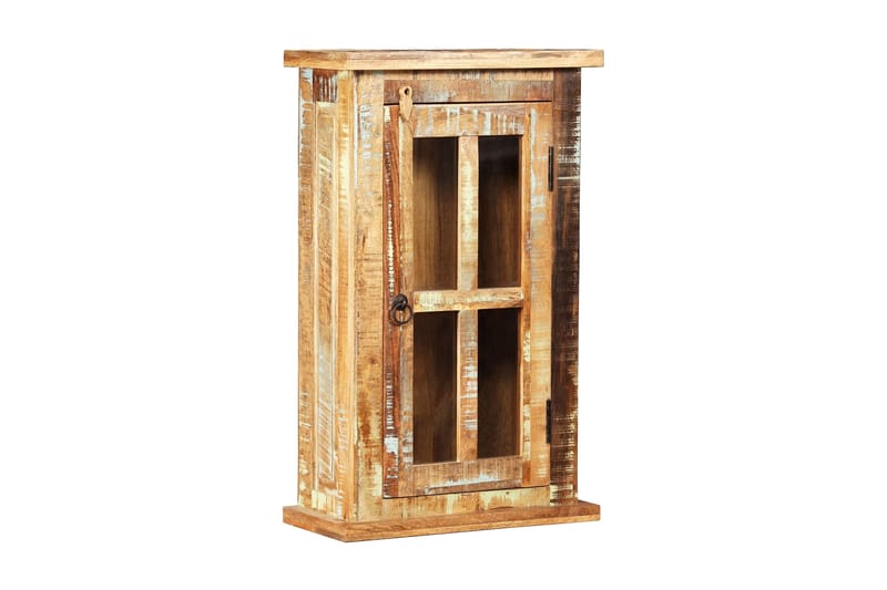 Seinäkaappi kierrätetty puu 44x21x72 cm - Ruskea - Säilytys - Kaappi - Säilytyskaappi